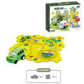 Carrinho com Trilha Quebra-Cabeça Educativa RailCar - Frete Grátis e 21% OFF